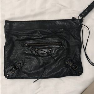 Authentic Balenciaga wrist clutch.
